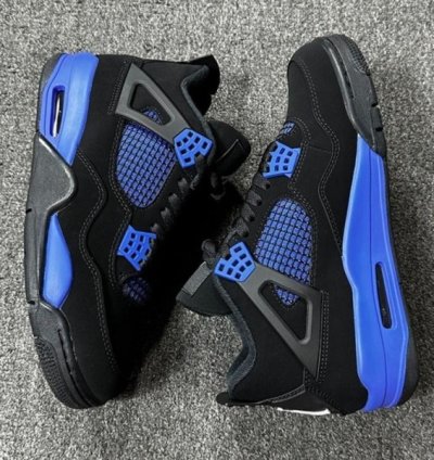Nike Air Jordan 4 Thunder Blue Basketball Sneakers