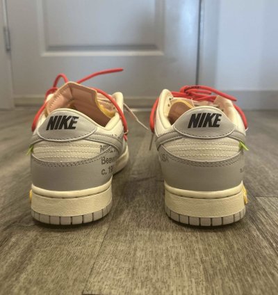 Off-white Dunk Low Lot 06 Of 50