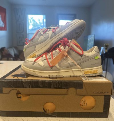 Off-white Dunk Low Lot 06 Of 50
