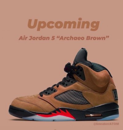 Nike Air Jordan 5 Archaeo Basketball Sneakers