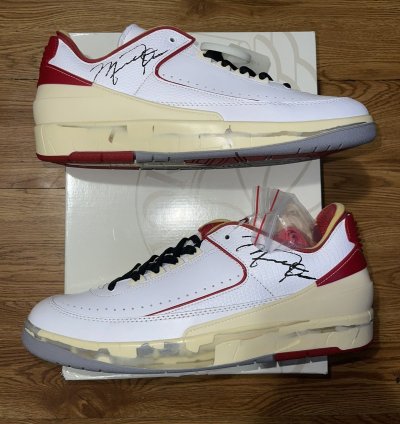 Off-white Nike Air Jordan Retro Low 2 Sp White Size 12