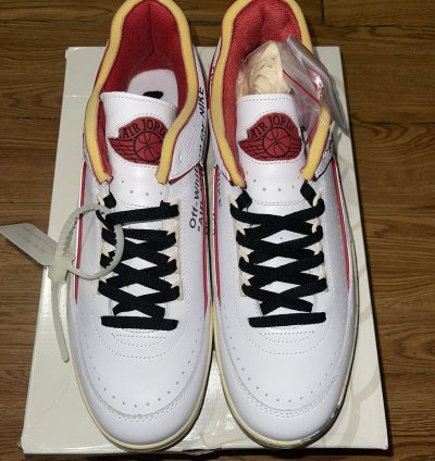 Off-white Nike Air Jordan Retro Low 2 Sp White Size 12