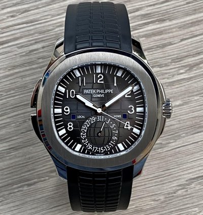 Patek Philippe Aquanaut Travel Time Ref 5164a-001