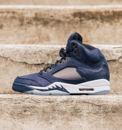 Nike Air Jordan 5 Georgetown Basketball Sneakers
