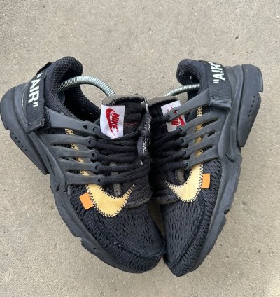 Off-white Nike Air Presto Black Size 8
