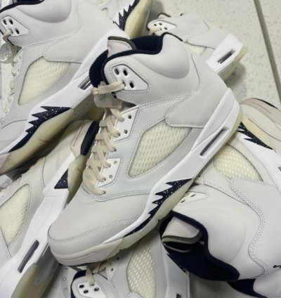 Nike Air Jordan 5 Se Sail Basketball Sneakers