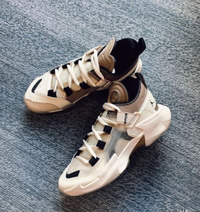 Nike Air Jordan 5 Why Not Coconut Milk Basketball Sneakers