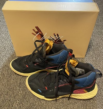 Union La Jordan Delta Mid Off Noir