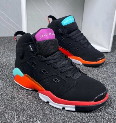 Nike Air Jordan 6 17 23 Multi Total Orange Basketball Sneakers
