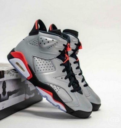 Nike Air Jordan 6 Reflective Basketball Sneakers