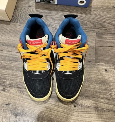 Union La Nike Air Jordan 4 Off Noir