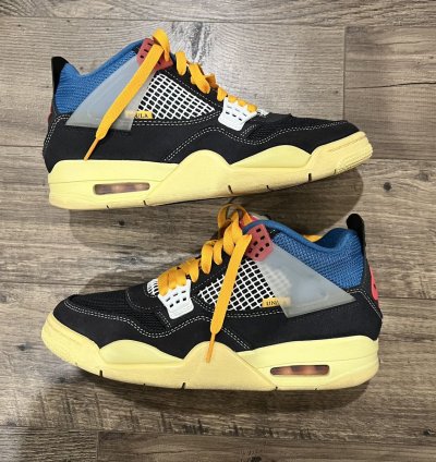Union La Nike Air Jordan 4 Off Noir