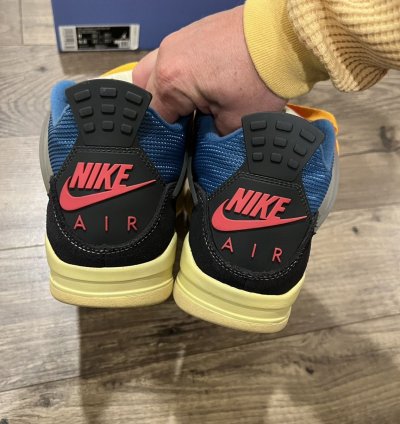 Union La Nike Air Jordan 4 Off Noir