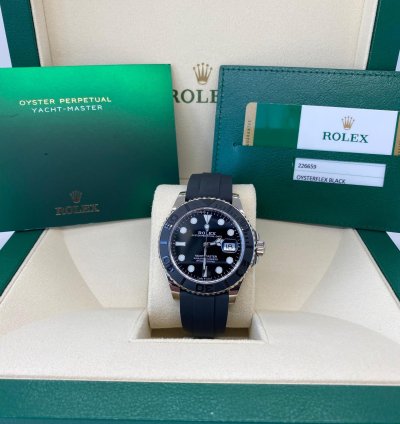 Rolex Yacht-master 42 Nos 2020 Full Set Box And Papers