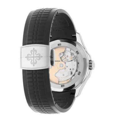 Patek Philippe Aquanaut Travel-time Steel Black Dial Watch 5164a-001 Box Papers