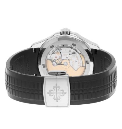 Patek Philippe Aquanaut Travel-time Steel Black Dial Watch 5164a-001 Box Papers