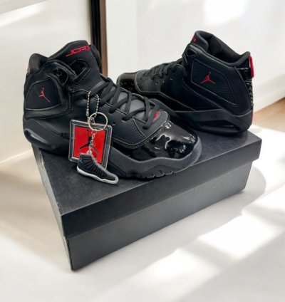 Nike Air Jordan Jumpman Two Trey Black Basketball Sneakers