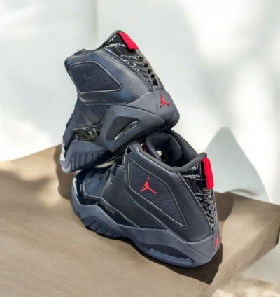 Nike Air Jordan Jumpman Two Trey Black Basketball Sneakers