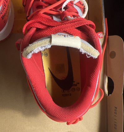 Off-white Nike Dunk Low University Red Sz 10 5