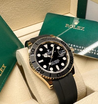 Rolex Yacht-master 42 Oysterflex Yellow Golf Unworn Full Set