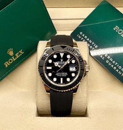 Rolex Yacht-master 42 Oysterflex Yellow Golf Unworn Full Set