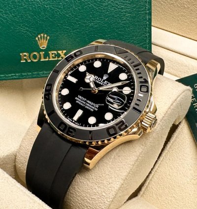 Rolex Yacht-master 42 Oysterflex Yellow Golf Unworn Full Set