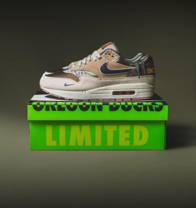 Nike Air Max 1 University Of Oregon Running Shoes