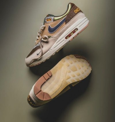 Nike Air Max 1 University Of Oregon Running Shoes