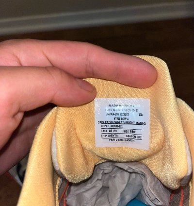 Unreleased Nike Kyrie Low 4 N7 Reverse Sample 2021