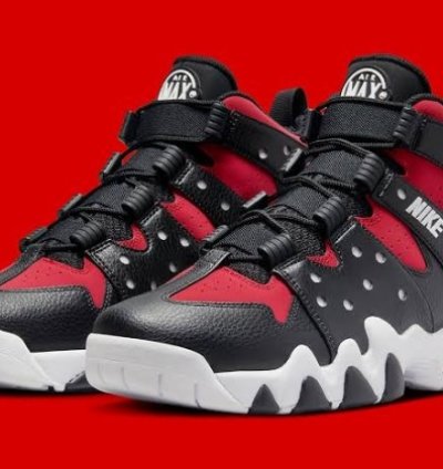 Nike Air Max 2 Cb 94 Black Versity Red Running Shoes