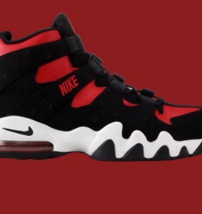 Nike Air Max 2 Cb 94 Black Versity Red Running Shoes
