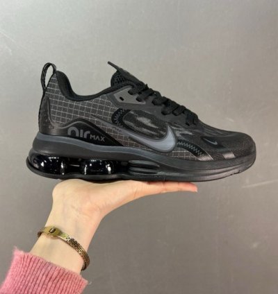 Nike Air Max 2024 All Black Running Shoes