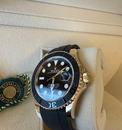 Rolex Yacht-master 42 Sat Alt Siyah Kau Uk Kay 12 2024