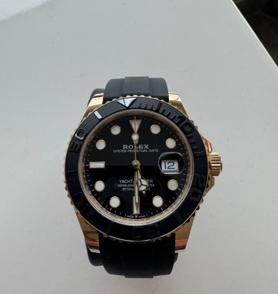 Rolex Yacht-master 42 Sat Alt Siyah Kau Uk Kay 12 2024