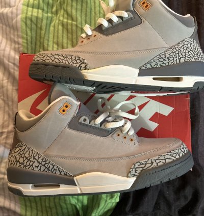 2007 Jordan 3 Cool Grey