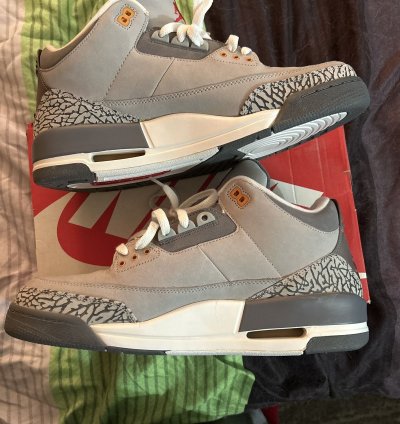 2007 Jordan 3 Cool Grey