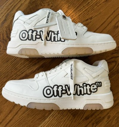 Us 9 Off-white Out Of Office White Black Ooo 39 Low Logo