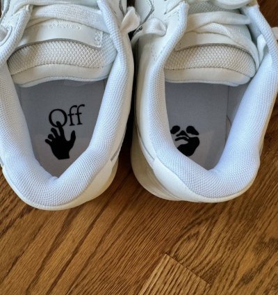 Us 9 Off-white Out Of Office White Black Ooo 39 Low Logo
