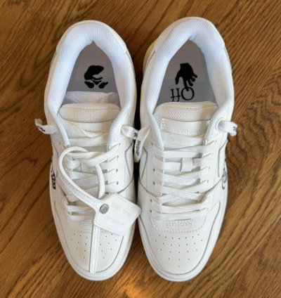 Us 9 Off-white Out Of Office White Black Ooo 39 Low Logo