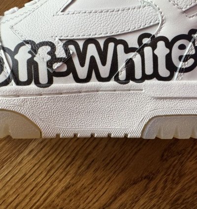 Us 9 Off-white Out Of Office White Black Ooo 39 Low Logo