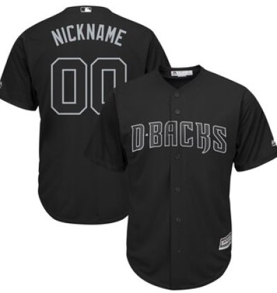 Arizona Diamondbacks Majestic 2019 Players Weekend Cool Base Roster Custom Black Jersey
