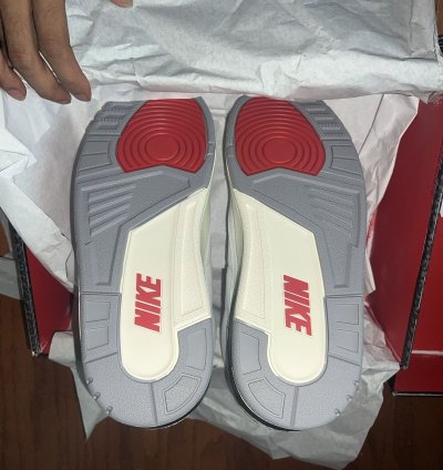 2023 Nike Air Jordan Retro 3 White Cement Reimagined