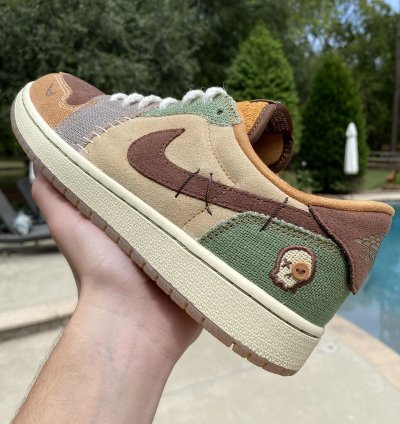 9 5 Jordan 1 Retro Low Zion Williamson Voodoo Dz7292-200