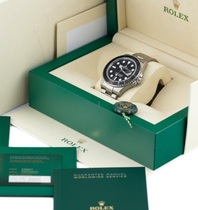 Rolex Yacht-master 42 Titanium Rlx Ref 226627 Full Set Unworn