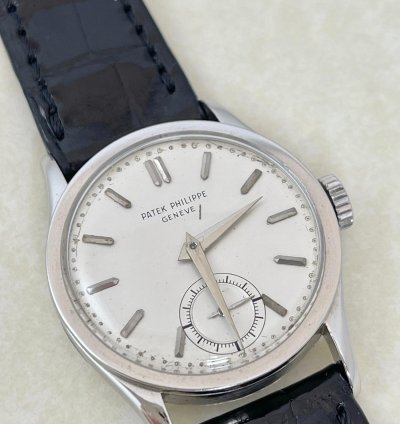 Patek Philippe Calatrava 96 Platinum Index Platinum Rare