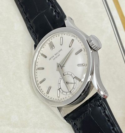 Patek Philippe Calatrava 96 Platinum Index Platinum Rare