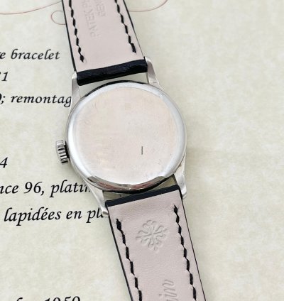 Patek Philippe Calatrava 96 Platinum Index Platinum Rare