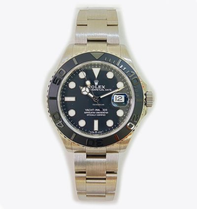Rolex Yacht-master 42 Titanium With Black Dial Watch 2024