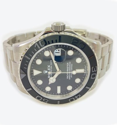 Rolex Yacht-master 42 Titanium With Black Dial Watch 2024