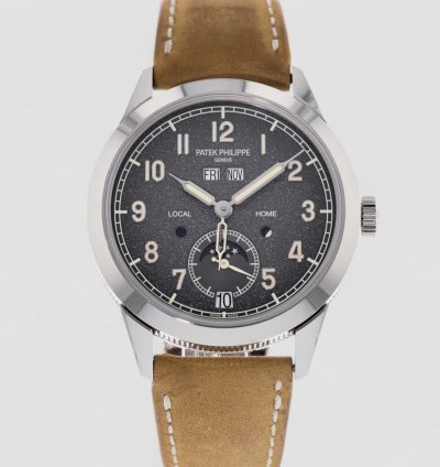 Patek Philippe Calatrava Annual Calendar Travel Time 5326g White Gold